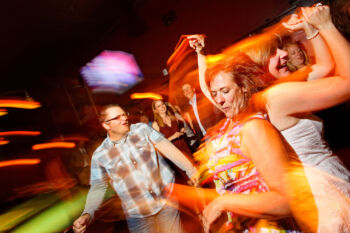 Bride dancing at her wedding