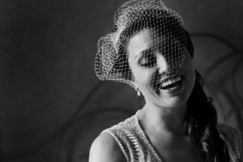 bride laughs