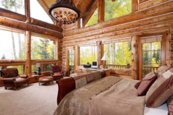 Telluride, Colorado bedroom interior