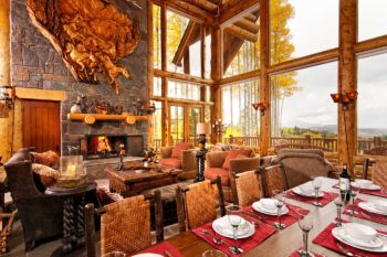 Telluride, Colorado living and dining room