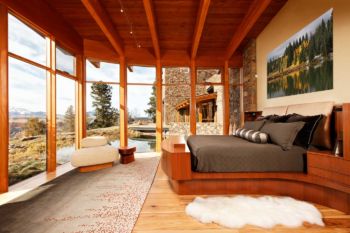 Telluride, Colorado bedroom interior