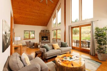 Vail, Colorado living room interior