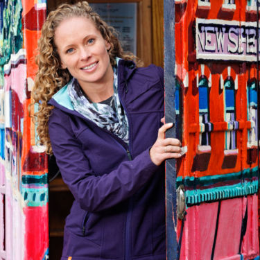 Brandy Johnson in Telluride, Colorado. brandy johnson in telluride