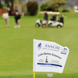 Colorado Oil and Gas Association's annual golf tournament. golf tournament signage
