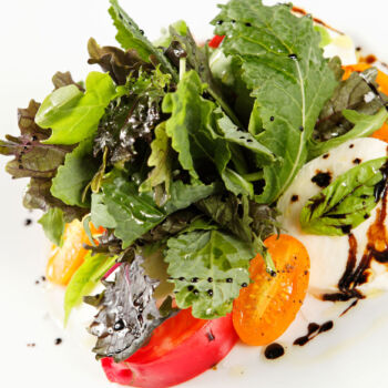 Green Caprese Salad