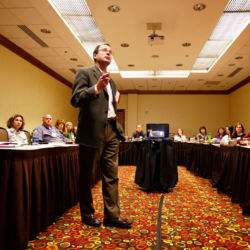 Western Healthcare Alliance annual summit. Presenting information