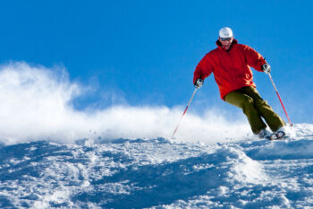 mogul skier